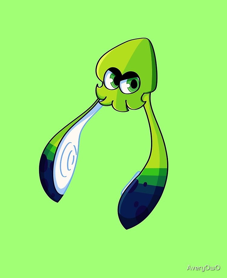 green squid splatoon