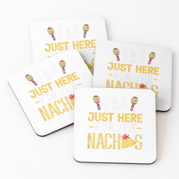 Item preview, Nacho Mexican Food Funny I'm Just Here for The Nachos T-Shirt designed and sold by Cobra_Shop.
