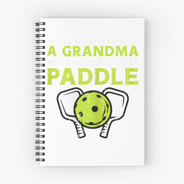Item preview, Never Underestimate Grandma with Pickleball Paddle Women T-Shirt designed and sold by SubStudio97.
