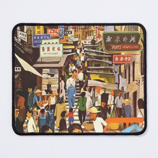 Item preview, Vintage Hong Kong Travel Poster designed and sold by CJChronicles.