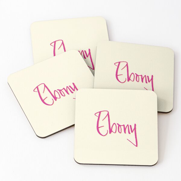 Item preview, EBONY personalized type design designed and sold by CharlottePlaceArt.