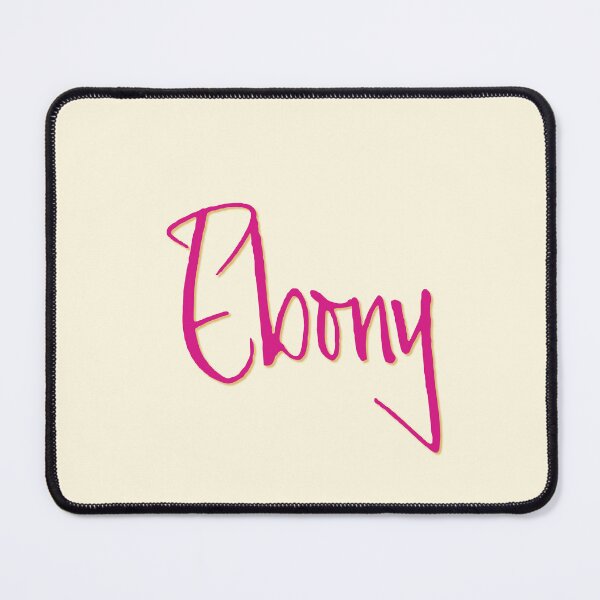 Item preview, EBONY personalized type design designed and sold by CharlottePlaceArt.