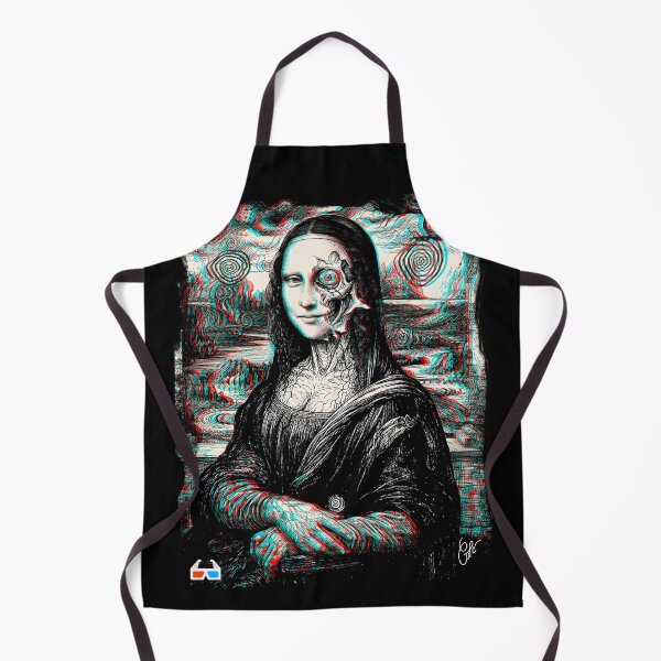 Item preview, STRANGE MONALISA STRANGE DISTURBING 3D ANAGLYPH designed and sold by CuPensky.