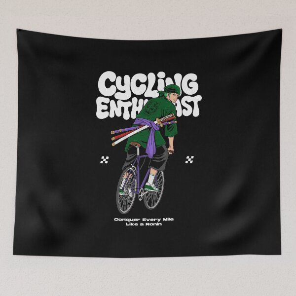 Item preview, Cycling Enthusiast Anime Ronin Streetwear designed and sold by mazyoy.