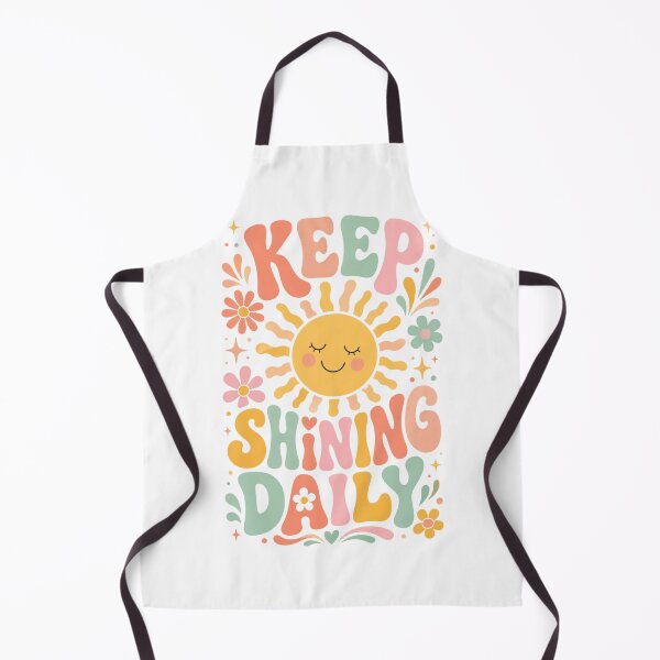 Item preview, Retro Retro Groovy Keep Shining Daily Illustration designed and sold by aashcreat.