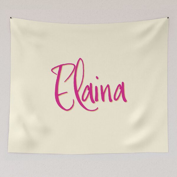 Item preview, ELAINA personalized type design designed and sold by CharlottePlaceArt.