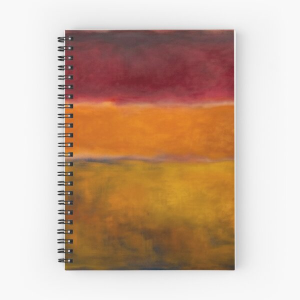 Item preview, Fiery Horizon - Bright Moody Abstract Color Field Wall Art designed and sold by subjectivityxx.