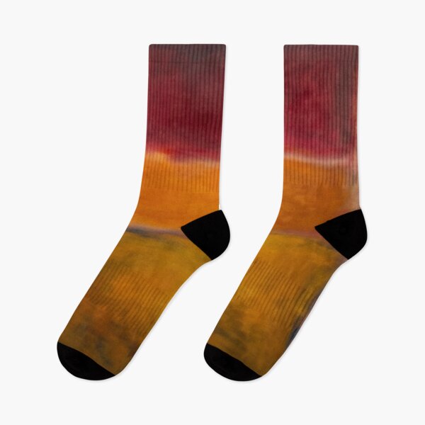 Item preview, Fiery Horizon - Bright Moody Abstract Color Field Wall Art designed and sold by subjectivityxx.