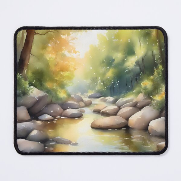 Item preview, Peaceful Creek at Dawn designed and sold by CalmnessbyChoice.