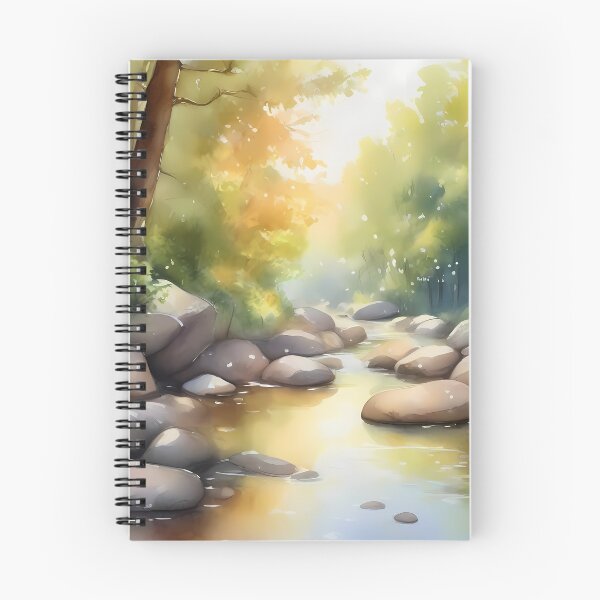 Item preview, Peaceful Creek at Dawn designed and sold by CalmnessbyChoice.
