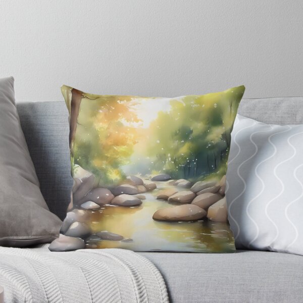 Item preview, Peaceful Creek at Dawn designed and sold by CalmnessbyChoice.