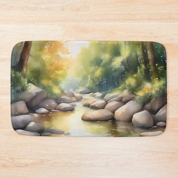 Item preview, Peaceful Creek at Dawn designed and sold by CalmnessbyChoice.