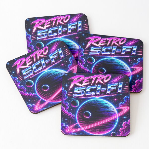 Item preview, Retro Sci-Fi Poster Version 1 designed and sold by Moviebuff91.
