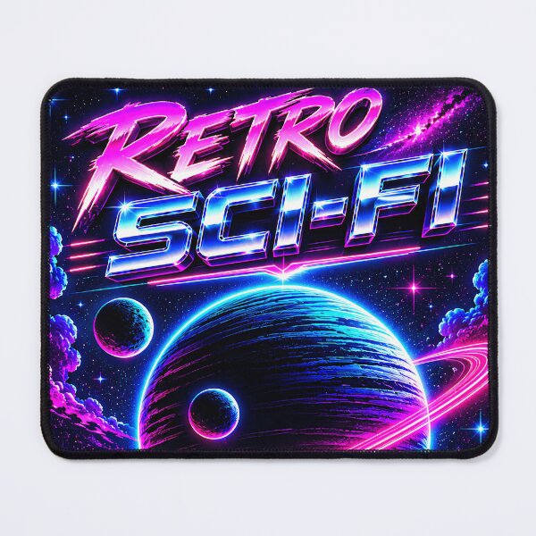 Item preview, Retro Sci-Fi Poster Version 1 designed and sold by Moviebuff91.