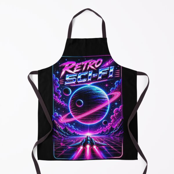 Item preview, Retro Sci-Fi Poster Version 1 designed and sold by Moviebuff91.