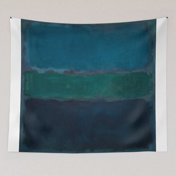 Item preview, Oceanic Meditation - Cool Blue and Green Abstract Color Field designed and sold by subjectivityxx.