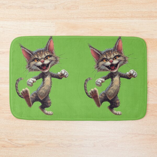 Item preview, Grey cat in a rage designed and sold by Art70shop.