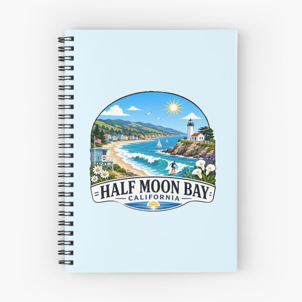 Item preview, Half Moon Bay, California - Coastal Lighthouse designed and sold by Myra365Art.