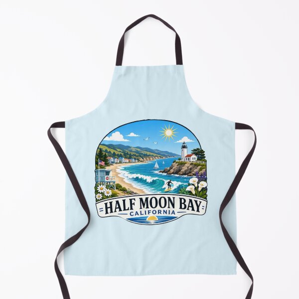 Item preview, Half Moon Bay, California - Coastal Lighthouse designed and sold by Myra365Art.