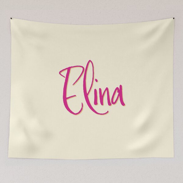 Item preview, ELINA personalized type design designed and sold by CharlottePlaceArt.