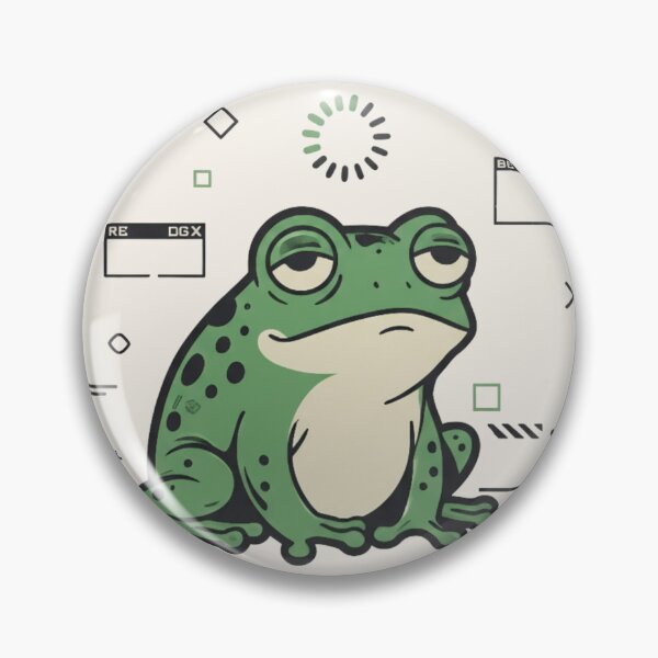 Item preview, Brain Loading Frog Shirt – Funny Overthinking Frog Meme Graphic T-shirt designed and sold by ZyxDes.