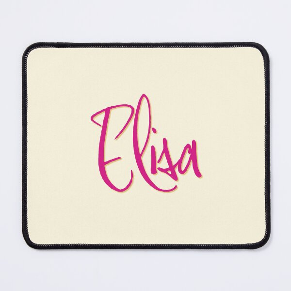 Item preview, ELISA personalized type design designed and sold by CharlottePlaceArt.