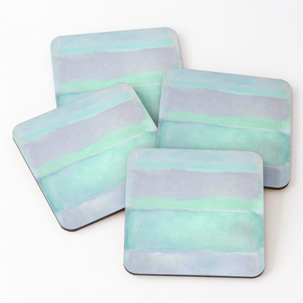 Item preview, Pastel Ether - Light Cool Tone Abstract Color Field  designed and sold by subjectivityxx.