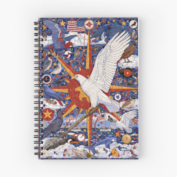 Item preview, White Dove Flying Over Patriotic Crowd Mosaic designed and sold by Piotrek0001.