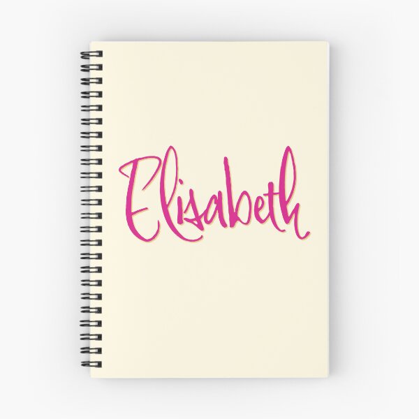Artikelvorschau, ELISABETH personalisiertes Schriftdesign entworfen und verkauft von CharlottePlaceArt.