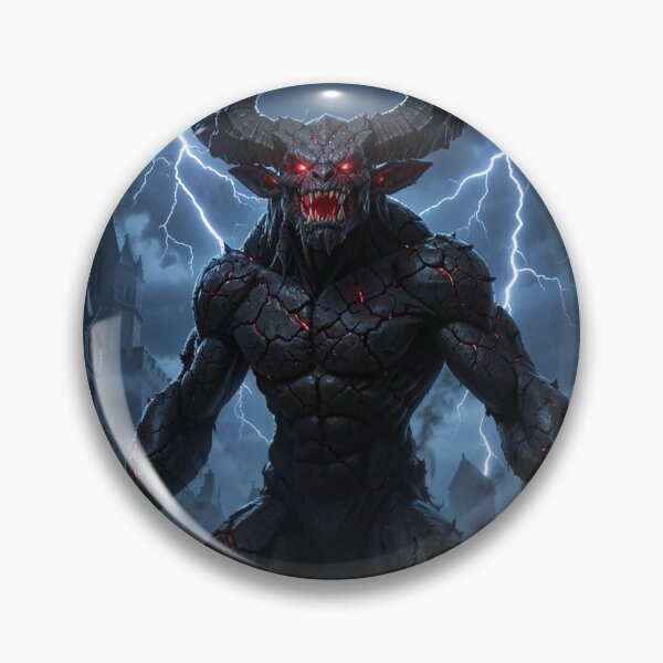 Item preview, The Rise of the Thunder Demon designed and sold by ArcadeCity.
