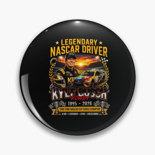 Item preview, Legendary NASCAR Driver Kyle Busch designed and sold by Wingedcicada.