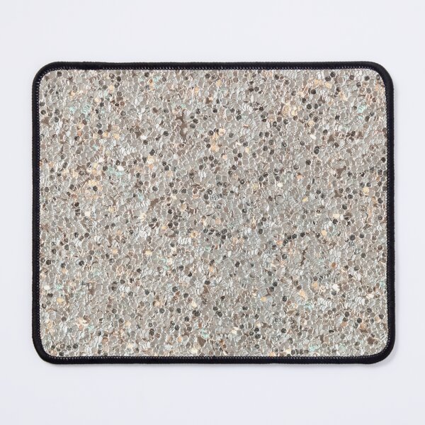 Item preview, Silver glitter macro texture pattern designed and sold by TanalyFlowers.