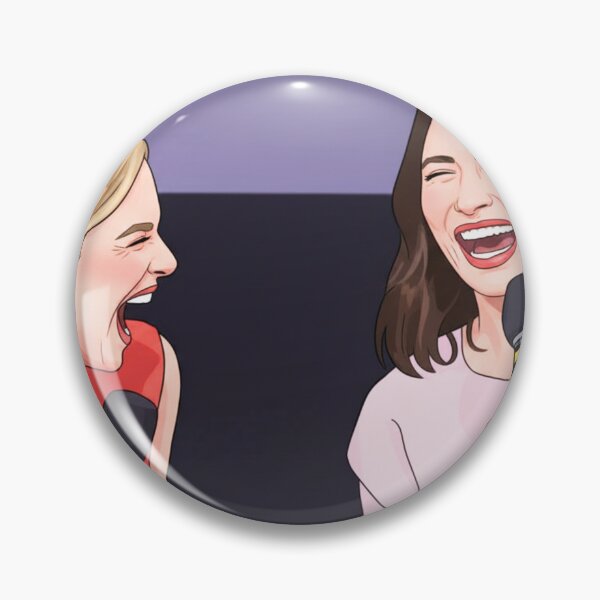 Item preview, Rhea Seehorn Karolina Wydra Laugh Fan Art designed and sold by Stephisy.