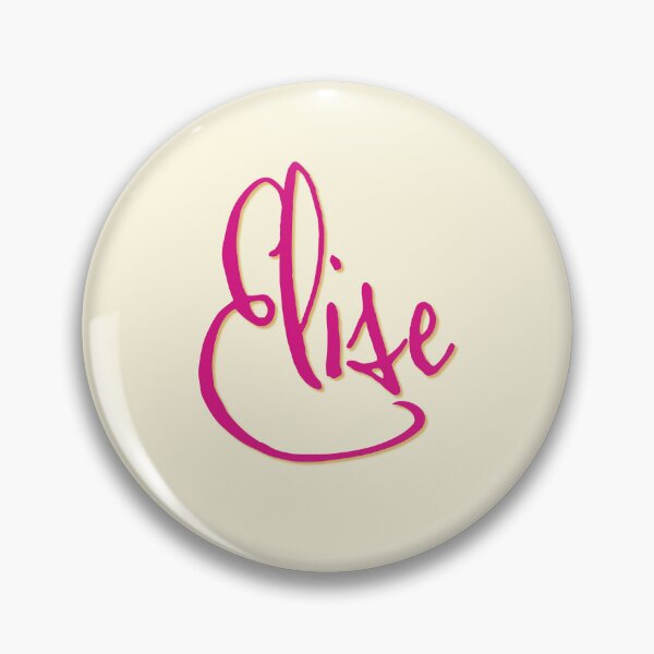 Item preview, ELISE personalized type design designed and sold by CharlottePlaceArt.