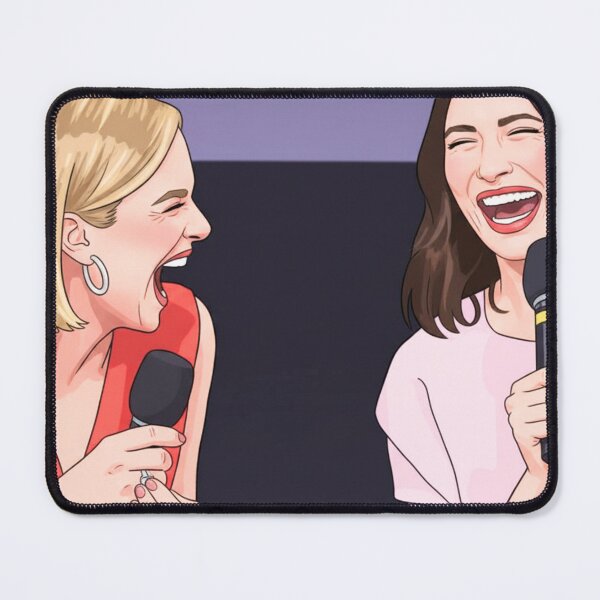 Item preview, Rhea Seehorn Karolina Wydra Laugh Fan Art designed and sold by Stephisy.