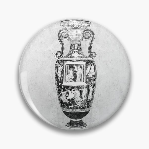 Item preview, 330 BC Apulian Loutrophoros Greek Funerary Vessel Mythological designed and sold by Ghoul Enterprises.