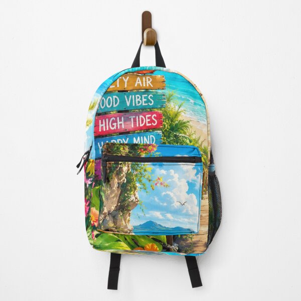 Item preview, Summer Vibes Happy Mind Tropical Escape designed and sold by mr.bardook.