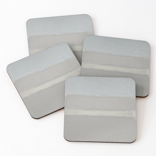 Item preview, Silent Mist - Light Grey Minimalist Color Field designed and sold by subjectivityxx.
