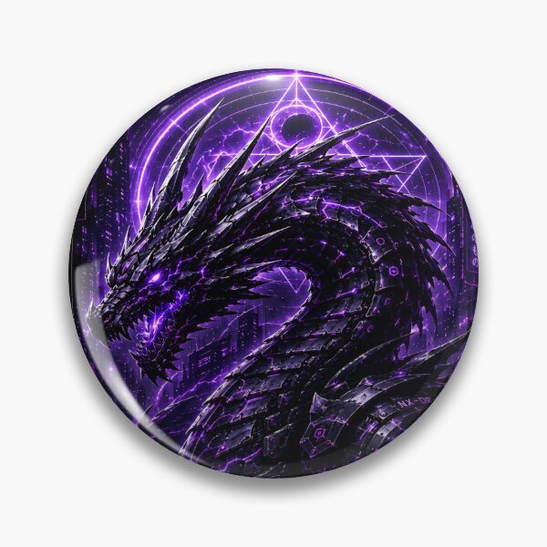 Item preview, Nexus Dragon - Cyberpunk Futuristic Leviathan Mecha Kaiju Art designed and sold by RiteshCenter.