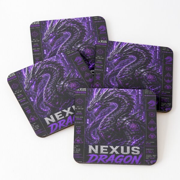 Item preview, Nexus Dragon - Cyberpunk Futuristic Leviathan Mecha Kaiju Art designed and sold by RiteshCenter .