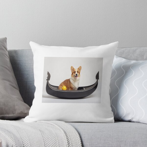 Item preview, Corgi in a Venetian Gondola designed and sold by GoxyVision.
