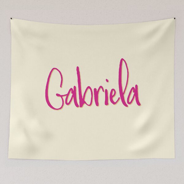 Item preview, GABRIELA personalized type design designed and sold by CharlottePlaceArt.