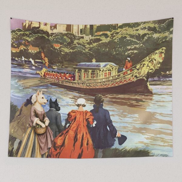 Item preview, Windsor River Cruise Vintage Travel Poster designed and sold by CJChronicles.