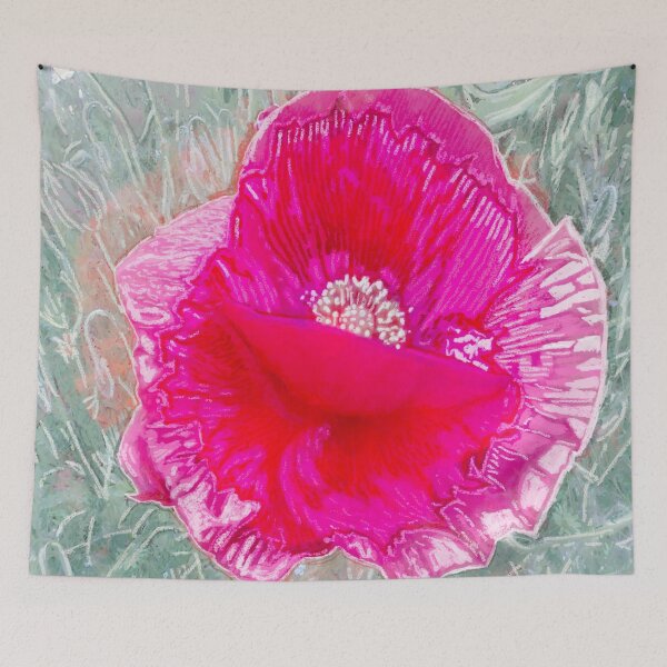Item preview, Radiant Pink Floral Mandala Art designed and sold by Paolo-Bandal.