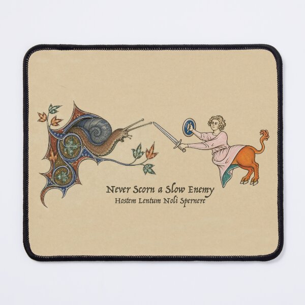 Item preview, Medieval Snail Fight designed and sold by ebrawne.