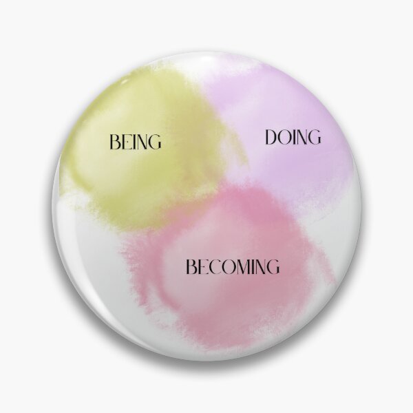 Item preview, Minimal Pastel Concept – Being, Doing, Becoming   designed and sold by ArtfulLife3456.