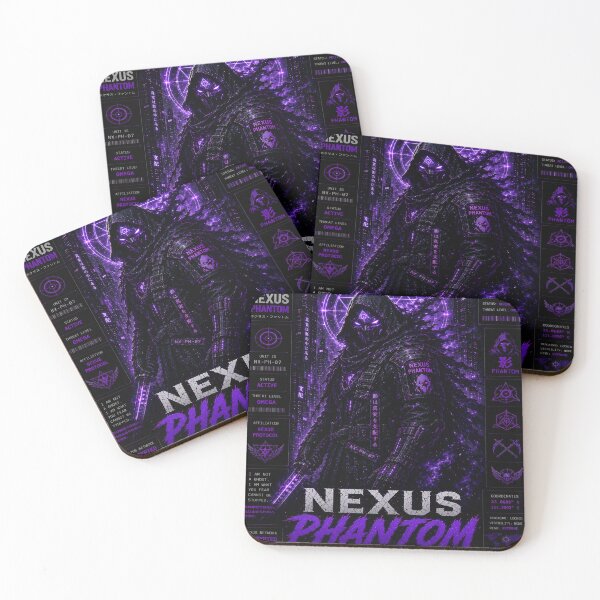 Item preview, Nexus Phantom - Cyberpunk Stealth Shinobi Ghost Ninja Art designed and sold by RiteshCenter .