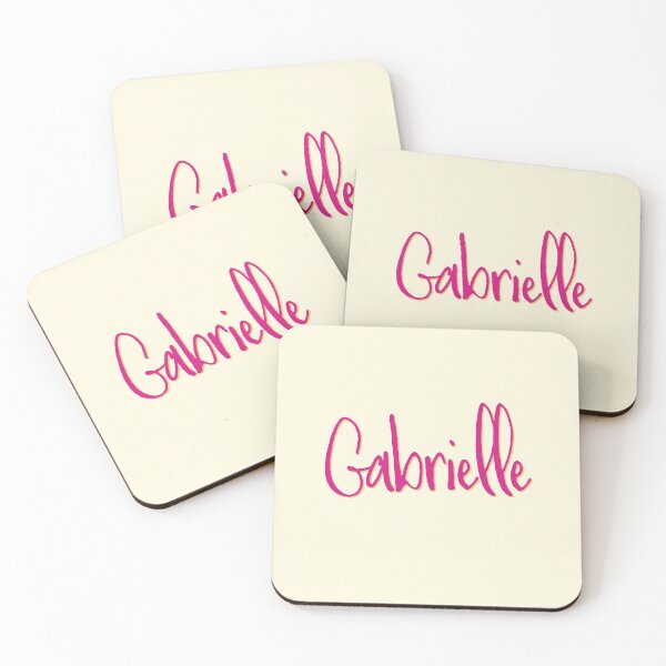 Item preview, GABRIELLE personalized type design designed and sold by CharlottePlaceArt.