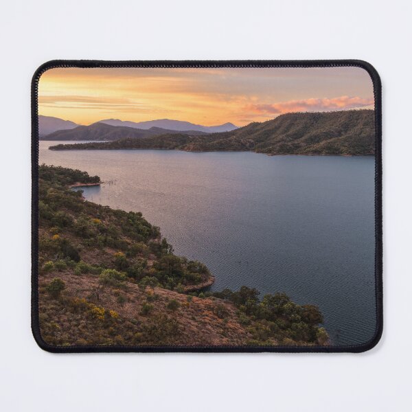 Item preview, Aerial View Over Glenbawn Dam at Sunset designed and sold by Justin Mckinney.