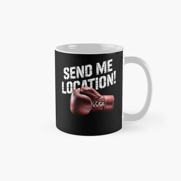 Item preview, Send Me Location Boxing Glove Fighter designed and sold by Flirt-Teez.